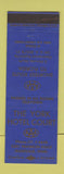 Matchbook Cover - York Hotel Court Nashville TN BLUE