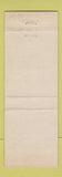 Matchbook Cover - York Hotel Court Nashville TN BLUE