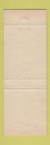 Matchbook Cover - York Hotel Court Nashville TN RED