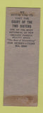 Matchbook Cover - Court of Two Sisters New Orleans LA WEAR
