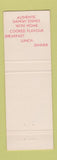 Matchbook Cover - Mortensen's Copenhagen Restaurant Monterey CA