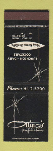 Matchbook Cover - Ottino's Rstaurant