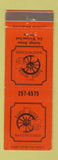 Matchbook Cover - Ranch House Sandwiches San Jose CA