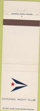Matchbook Cover - Chicago Yacht Club IL