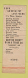 Matchbook Cover - DELETE
