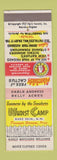 Matchbook Cover - Nudist Camp Bare Skin NM JOKE GAG WEAR