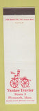 Matchbook Cover - Yankee Traveler Plymouth MA