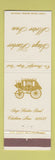 Matchbook Cover - Stage Harbor Motor Inn Chatham MA