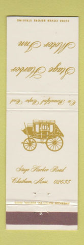 Matchbook Cover - Stage Harbor Motor Inn Chatham MA
