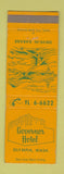 Matchbook Cover - Governor Hotel Olympia WA