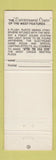Matchbook Cover - After the Gold Rush Denver Columbus Phoenix