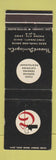 Matchbook Cover - Howard Derringer Food Service Cincinnati OH