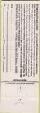 Matchbook Cover - Knapp Shoes boots work shoes