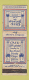 Matchbook Cover - Cafe Boulevard Allston MA WEAR
