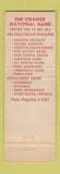 Matchbook Cover - Orange National Bank Orange MA WEAR