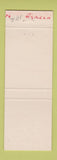 Matchbook Cover - Warren Five Cents Savings Bank Peabody MA