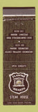 Matchbook Cover - Flaming Hearth Steak House Speedway Greenwood IN