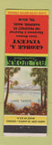 Matchbook Cover - George Vincent Lawn Mowers Gardner MA