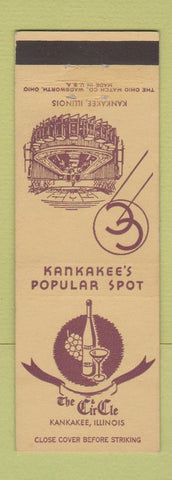 Matchbook Cover - Cir Cle Kankakee IL