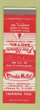 Matchbook Cover - Drake Motel Indianapolis IN