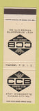 Matchbook Cover - Country Club Bank  Kansas City MO