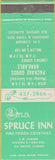 Matchbook Cover - Spruce Inn Elk Grove IL