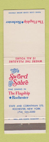 Matchbook Cover - The Flagship Rochester NY Sword and Sabre