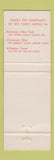 Matchbook Cover - The Flagship Rochester NY Sword and Sabre
