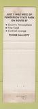 Matchbook Cover - Country Squire Inn Newbury OH