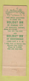 Matchbook Cover - Holiday Inn Independence MO
