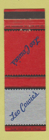Matchbook Cover - Leo Cowie's Adrian Mart Restaurant Kansas City MO