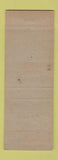 Matchbook Cover - JW Metz Lumber Cherokee OK low phone #