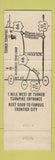 Matchbook Cover - Holiday Inn Oklahoma City OK Route 66