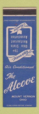 Matchbook Cover - The Alcove Mount Vernon OH