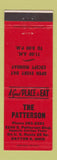Matchbook Cover - The Patterson Dayton OH restaurant