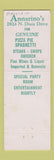 Matchbook Cover - Annario's Dayton OH Italian restaurant pizza