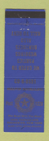 Matchbook Cover - American Legion Rochester NY