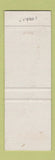 Matchbook Cover - American Legion Rochester NY
