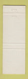 Matchbook Cover - BM Grill Rochester NY