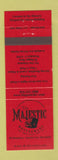Matchbook Cover - Majestic Restaurant Kansas City MO