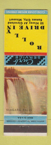 Matchbook Cover - Rolly Drive In Kansas City MO restaurant