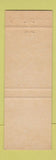 Matchbook Cover - The Cabin Willowick OH