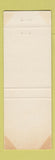 Matchbook Cover - Tessie's Restaurant Garfield Heights OH