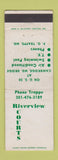 Matchbook Cover - Riverview Courts Motel Cambridge MD? WEAR