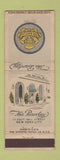 Matchbook Cover - Barclay Hotel New York City