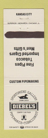 Matchbook Cover - Diebel's Tobacco Kansas City MO