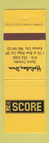 Matchbook Cover - The Score Holiday Inn Kansas City MO