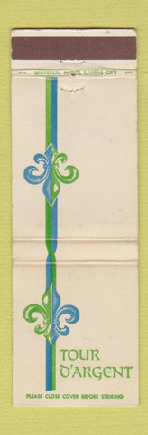 Matchbook Cover - Tour D'Argent Kansas City MO WEAR
