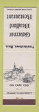 Matchbook Cover - Governor Bradford Restaurant Provincetown MA WEAR