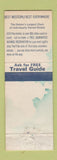 Matchbook Cover - U Smile's Stadium Inn Kansas City MO Best Western WEAR